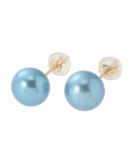 インディゴパール8mm1粒ピアスK10(両耳) インディゴパール8mm1粒ピアスK10(両耳) BCD1402172373 (10725円)