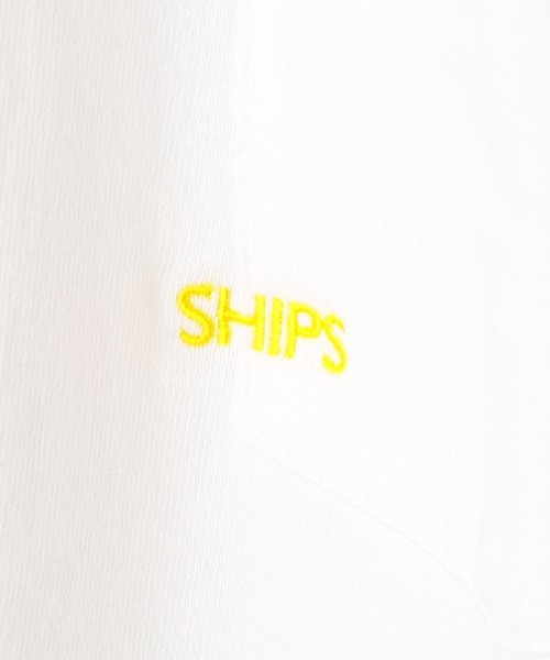 SHIPS MEN(シップス　メン)/*SHIPS: マイクロ SHIPSロゴ ポケット Tシャツ/img54