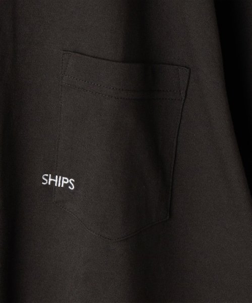 SHIPS MEN(シップス　メン)/*SHIPS: マイクロ SHIPSロゴ ポケット Tシャツ/img61