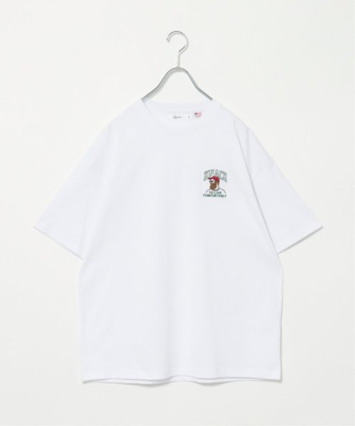 VENCE　EXCHANGE(ヴァンス　エクスチェンジ)/ワンポイントヒゲサガラ刺繍Tシャツ/img16