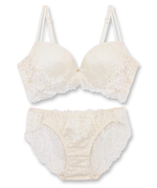 fran de lingerie(フランデランジェリー)/StyleUpWireless － Palm House － スタイルアップワイヤレスパームハウス ブラ&ショーツセット B65－F75カップ/img15