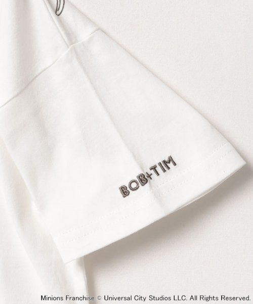 b-ROOM(ビールーム)/【MINION】BOB+TIM半袖Tシャツ/img11