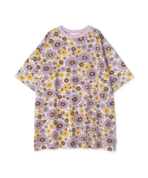 LHP(エルエイチピー)/LittleSunnyBite/リトルサニーバイト/Original flower print big tee/フラワービッグTシャツ/img02