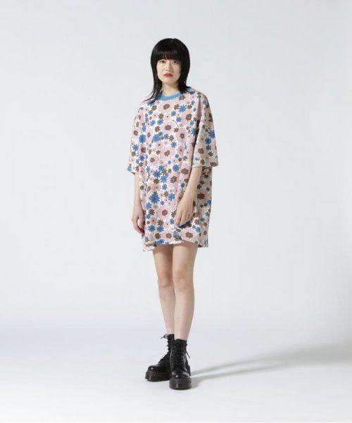 LHP(エルエイチピー)/LittleSunnyBite/リトルサニーバイト/Original flower print big tee/フラワービッグTシャツ/img07