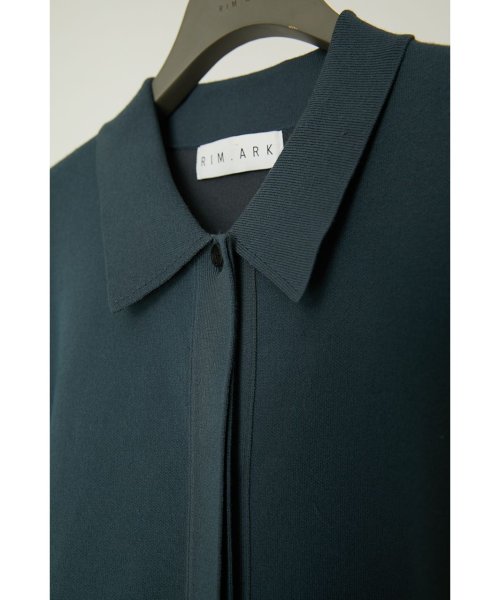 RIM.ARK(リムアーク)/Oversize knit collar tops/img21
