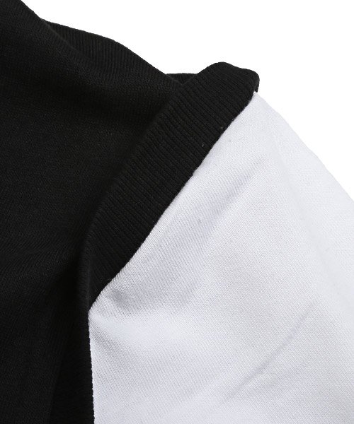 LUXSTYLE(ラグスタイル)/落書きプリントフェイクレイヤードTシャツ/Tシャツ メンズ 半袖 スウェット フェイクレイヤード プリント ロゴ/img17