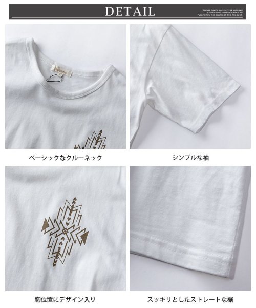  GENELESS(GENELESS)/tシャツ メンズ 半袖 夏 綿100 半袖tシャツ Uネック クルーネック オルテガ プリント Tシャツ/img03