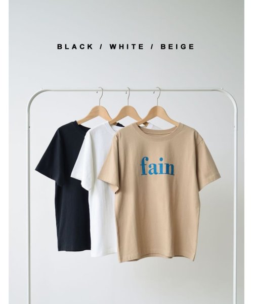 Re:EDIT(リエディ)/USAコットンフロッキービッグロゴTシャツ/img01