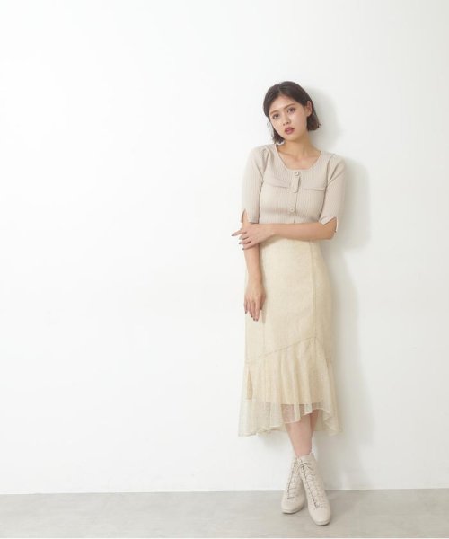 JILL by JILL STUART(ジル バイ ジル スチュアート)/ヴィンテージ調釦ニット/img04