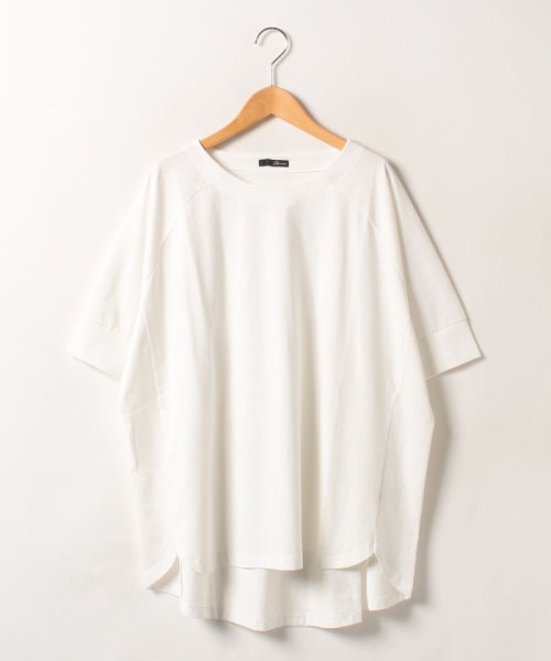Ranan(ラナン)/〈Beautiful Cotton　綿100％〉UVカット/接触冷感　5分袖裾ラウンドTシャツ/img07