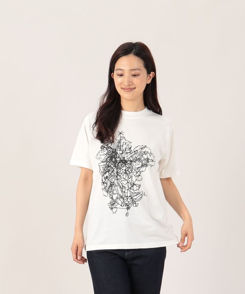 agnes b. FEMME OUTLET(アニエスベー　ファム　アウトレット)/【Outlet】【ユニセックス】SF90 TS CHRISTOF MC アーティストTシャツ/img01