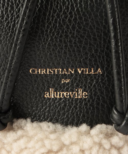 allureville(アルアバイル)/【CHRISTIAN VILLA per allureville】ムートン巾着ショルダー/img04