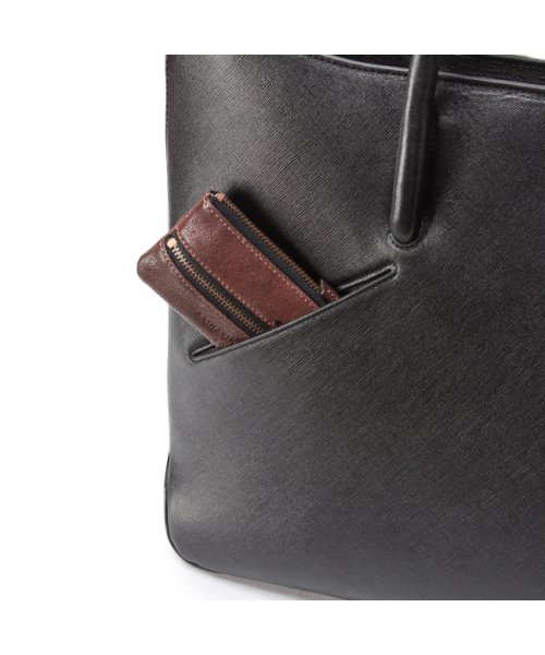 PID トートバッグ メンズ ブランド ビジネス レザー ファスナー付き 本革 大きめ 大容量 通勤 肩掛け A4 B4 2WAY selva p.i.d PA 　　　　　 こぶ牛