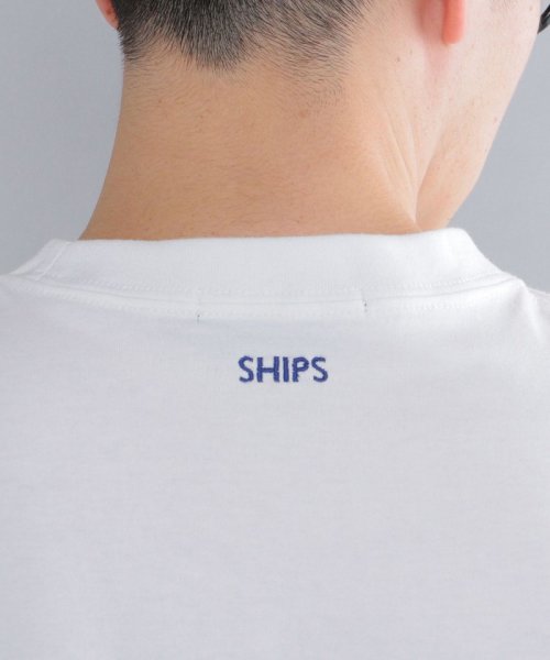 SHIPS MEN(シップス　メン)/【d fashion/MAGASEEK別注】SHIPS: ヘビー ジャージー VIBTEX Tシャツ/img05