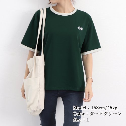 miniministore(ミニミニストア)/バイカラーTシャツ 韓国半袖 カジュアル/img13