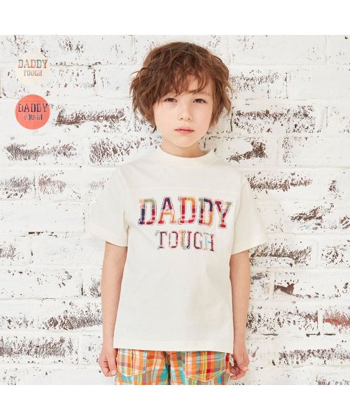 DaddyOhDaddy(ダディオダディ)/【子供服】 Daddy Oh Daddy (ダディオダディ) チェックロゴアップリケ付半袖Ｔシャツ 90cm～150cm V36841/img02