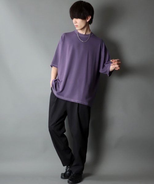 SITRY(SITRY)/【SITRY】COOL Cardboard wide crew neck pullover/クールダンボール ワイド クルーネック プルオーバー/img06