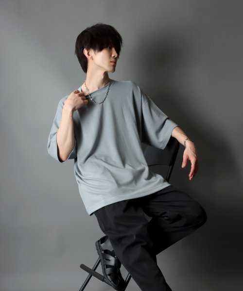 SITRY(SITRY)/【SITRY】COOL Cardboard wide crew neck pullover/クールダンボール ワイド クルーネック プルオーバー/img08