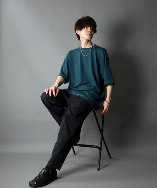 SITRY(SITRY)/【SITRY】COOL Cardboard wide crew neck pullover/クールダンボール ワイド クルーネック プルオーバー/img13