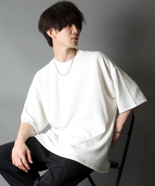 SITRY(SITRY)/【SITRY】COOL Cardboard wide crew neck pullover/クールダンボール ワイド クルーネック プルオーバー/img21