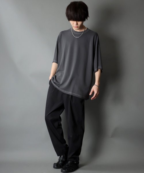 SITRY(SITRY)/【SITRY】COOL Cardboard wide crew neck pullover/クールダンボール ワイド クルーネック プルオーバー/img23