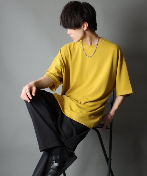 SITRY(SITRY)/【SITRY】COOL Cardboard wide crew neck pullover/クールダンボール ワイド クルーネック プルオーバー/img35