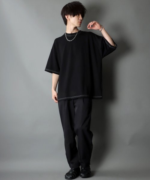 SITRY(SITRY)/【SITRY】COOL Cardboard wide crew neck pullover/クールダンボール ワイド クルーネック プルオーバー/img39