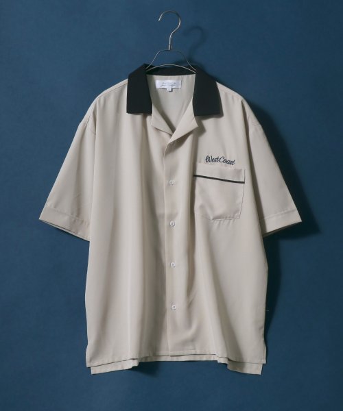 ANPAS(ANPAS)/【ANPAS】Oversized Bowling Shirt/オーバーサイズ ボウリングシャツ/img17