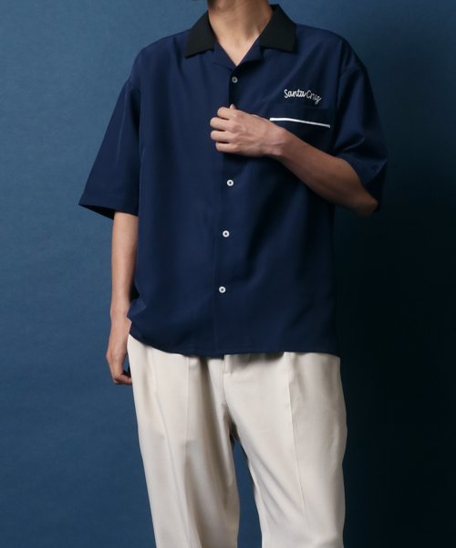 ANPAS(ANPAS)/【ANPAS】Oversized Bowling Shirt/オーバーサイズ ボウリングシャツ/img21