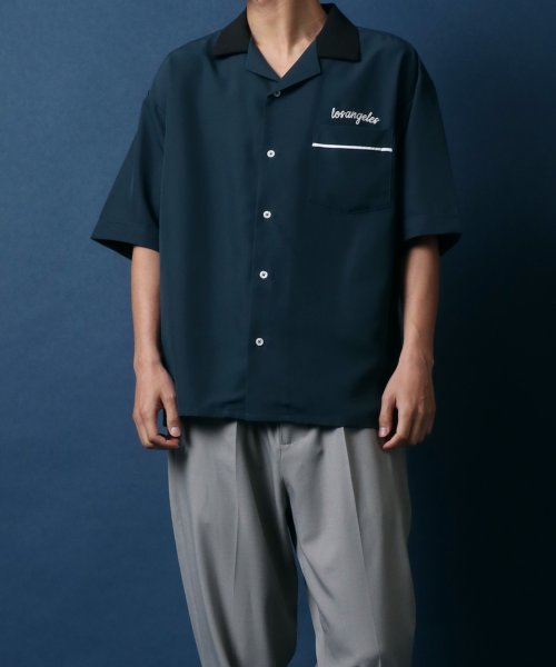 ANPAS(ANPAS)/【ANPAS】Oversized Bowling Shirt/オーバーサイズ ボウリングシャツ/img30
