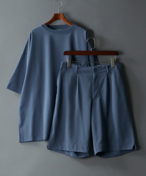 SITRY(SITRY)/【SITRY】Cut georgette wide Shorts/カットジョーゼット ワイド ショーツ メンズ/img07