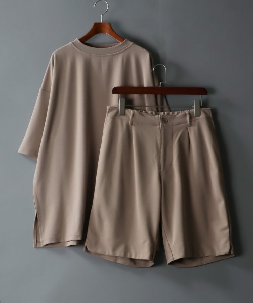 SITRY(SITRY)/【SITRY】Cut georgette wide Shorts/カットジョーゼット ワイド ショーツ メンズ/img10