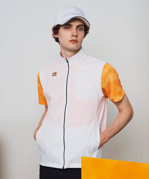 LANVIN SPORT(ランバン スポール)/マーブル柄半袖ポロシャツ【ECO/サンスクリーン/吸水速乾/UPF15】【アウトレット】/img18