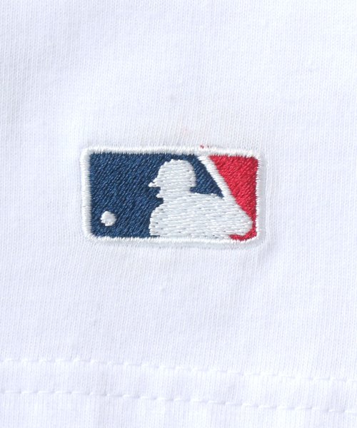 LAZAR(ラザル)/【Lazar】MLB/メジャーリーグベースボール ビッグシルエット カレッジ チームロゴ サガラ 刺繍 Tシャツ/img01
