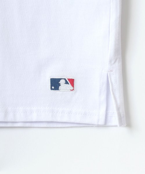 LAZAR(ラザル)/【Lazar】MLB/メジャーリーグベースボール ビッグシルエット カレッジ チームロゴ サガラ 刺繍 Tシャツ/img02