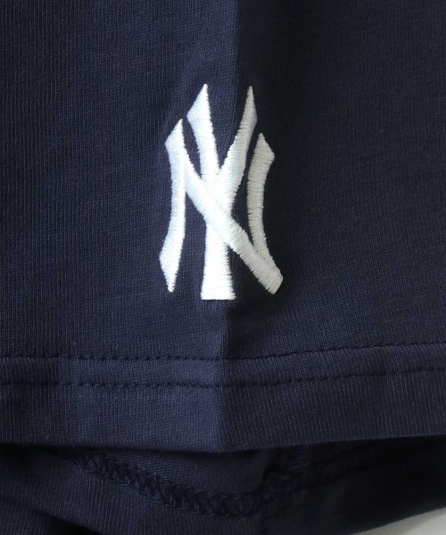 LAZAR(ラザル)/【Lazar】MLB/メジャーリーグベースボール ビッグシルエット カレッジ チームロゴ サガラ 刺繍 Tシャツ/img09