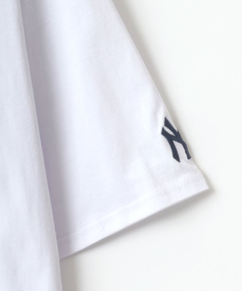 LAZAR(ラザル)/【Lazar】MLB/メジャーリーグベースボール ビッグシルエット カレッジ チームロゴ サガラ 刺繍 Tシャツ/img24