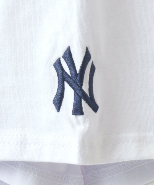 LAZAR(ラザル)/【Lazar】MLB/メジャーリーグベースボール ビッグシルエット カレッジ チームロゴ サガラ 刺繍 Tシャツ/img25