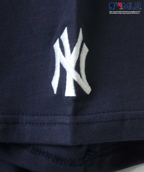 LAZAR(ラザル)/【Lazar】MLB/メジャーリーグベースボール ビッグシルエット カレッジ チームロゴ サガラ 刺繍 Tシャツ/img26
