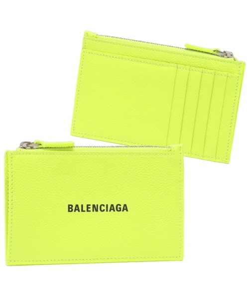 BALENCIAGA(バレンシアガ)/バレンシアガ カードケース コインケース キャッシュ Lサイズ フラグメントケース イエロー レディース BALENCIAGA 640535 2UQ13 726/img01