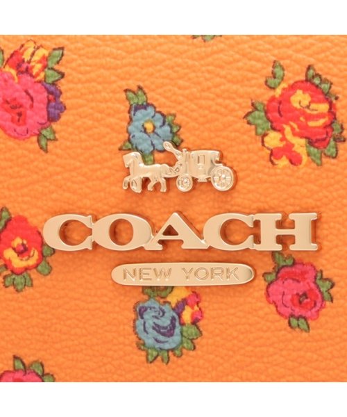 COACH(コーチ)/コーチ アウトレット ショルダーバッグ 花柄 カメラバッグ オレンジマルチ レディース COACH C9938 IMUDB/img08