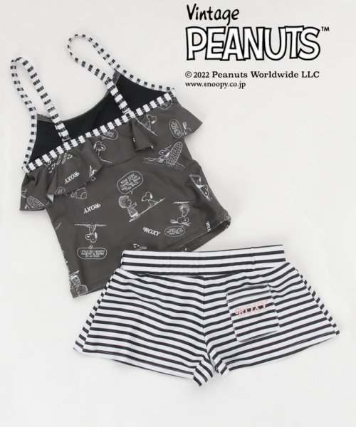 SHIPS any WOMEN(シップス　エニィ　ウィメン)/ROXY: VINTAGE PEANUTS サーフ スイムウェア 上下セット <KIDS>/img02