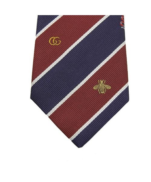 GUCCI(グッチ)/GUCCI グッチ SNAKE BEE SILK TIE ネクタイ/img03