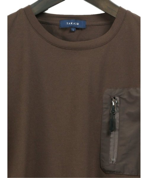 TAKA-Q(タカキュー)/ストレッチ吸水速乾 セットアップ クルーネック半袖Tシャツ/img16