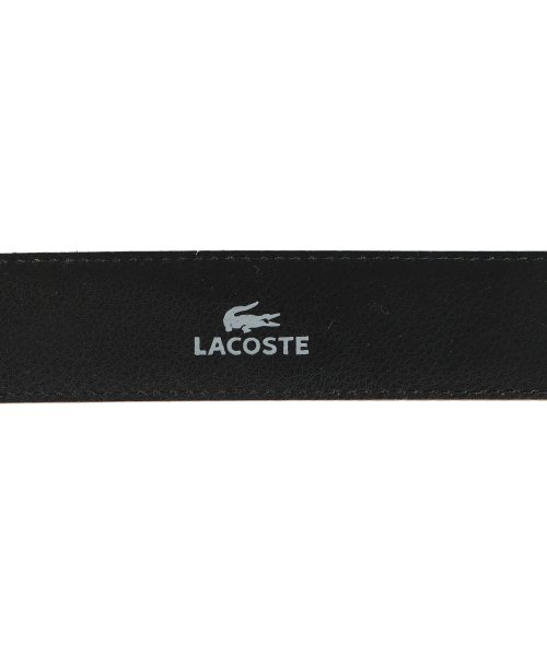 LACOSTE(ラコステ)/ラコステ LACOSTE ベルト レザーベルト メンズ 本革 BELT ブラック ブラウン 黒 LB84875/img05