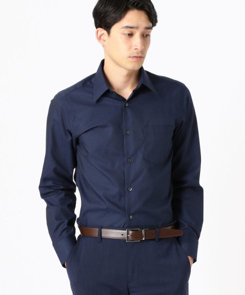 COMME CA ISM MENS(コムサイズム（メンズ）)/★雑誌掲載商品★【イージーケア】　市松柄　ドレスシャツ/img03