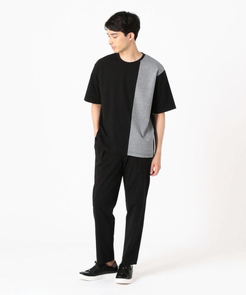 COMME CA ISM MENS(コムサイズム（メンズ）)/【セットアップ対応】超軽量 コンビ Ｔシャツ/img01