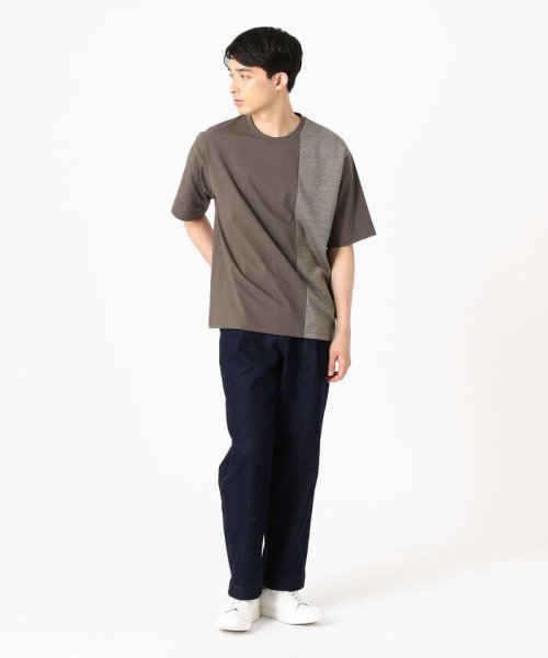 COMME CA ISM MENS(コムサイズム（メンズ）)/【セットアップ対応】超軽量 コンビ Ｔシャツ/img04