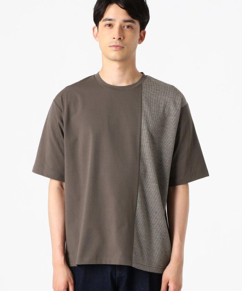 COMME CA ISM MENS(コムサイズム（メンズ）)/【セットアップ対応】超軽量 コンビ Ｔシャツ/img11