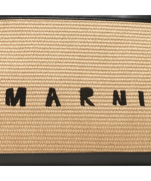 MARNI(マルニ)/マルニ ハンドバッグ ショルダーバッグ トロピカリア かごバッグ 2WAY ベージュ ブラック レディース MARNI BMMP0090Q0 P3860 Z1V/img08